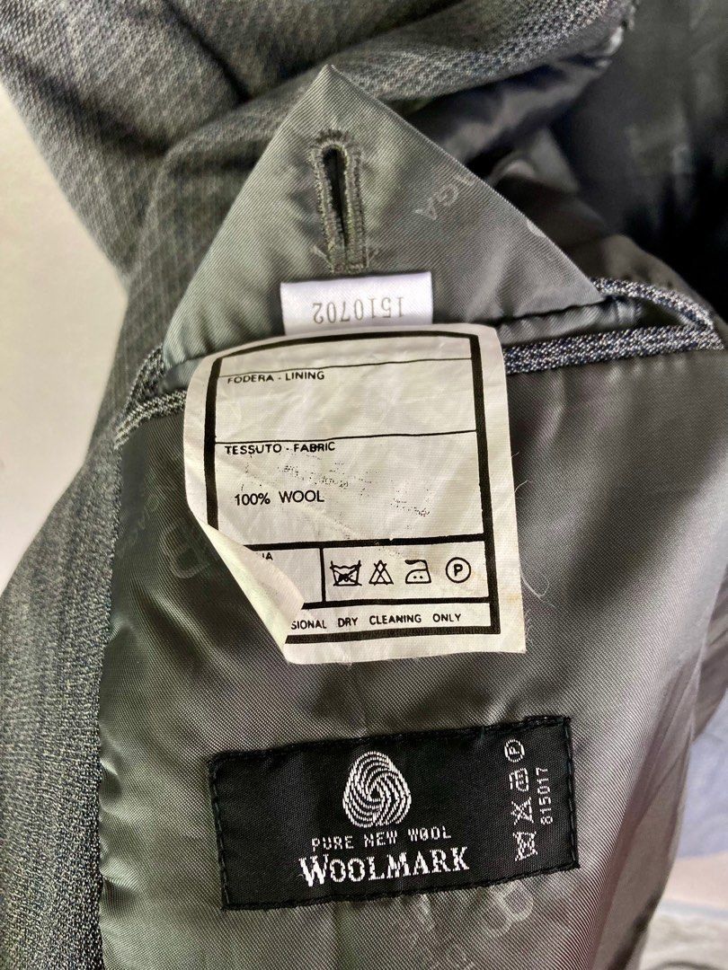Balenciaga Balenciaga Wool Suit Jacket Size US L / EU 52-54 / 3 - 10 Thumbnail