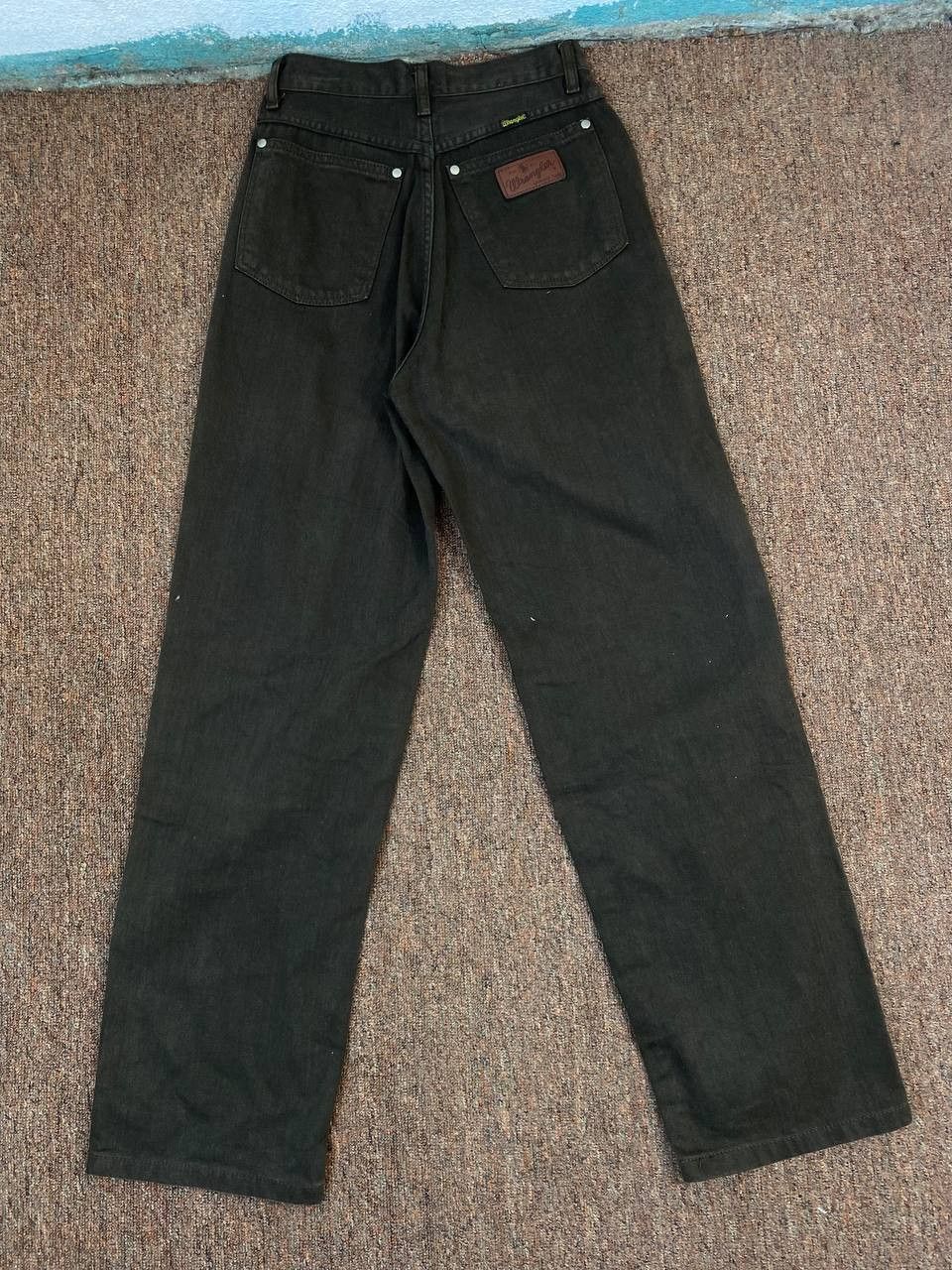 vintage wrangler blue bell brown denim