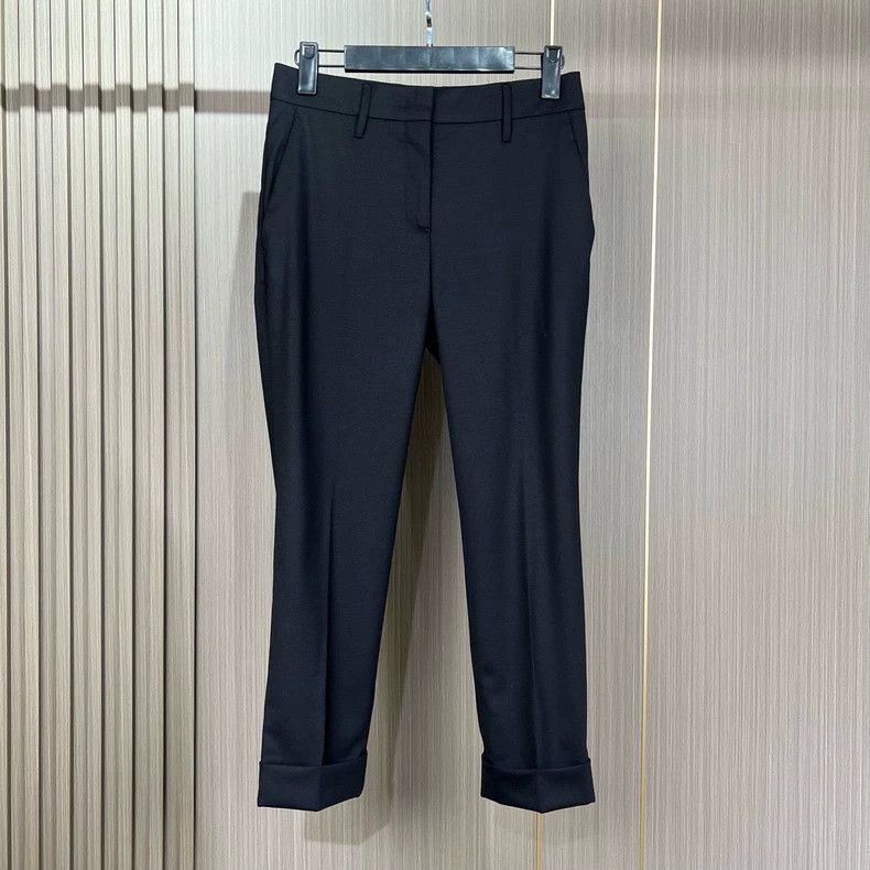 Prada Prada Black wool suit trousers 2504-Nextarrow Size 25" / US 0 / IT 36 - 1 Thumbnail