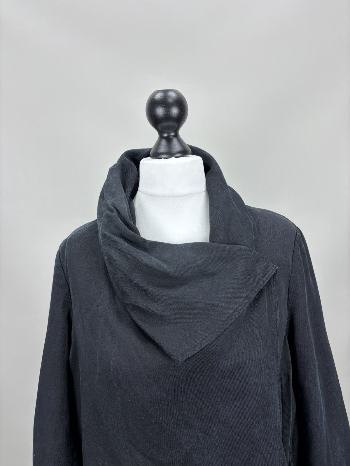Allsaints Womens jacket coat AllSaints Size 10 Color Blue Size L / US 10 / IT 46 - 3 Thumbnail