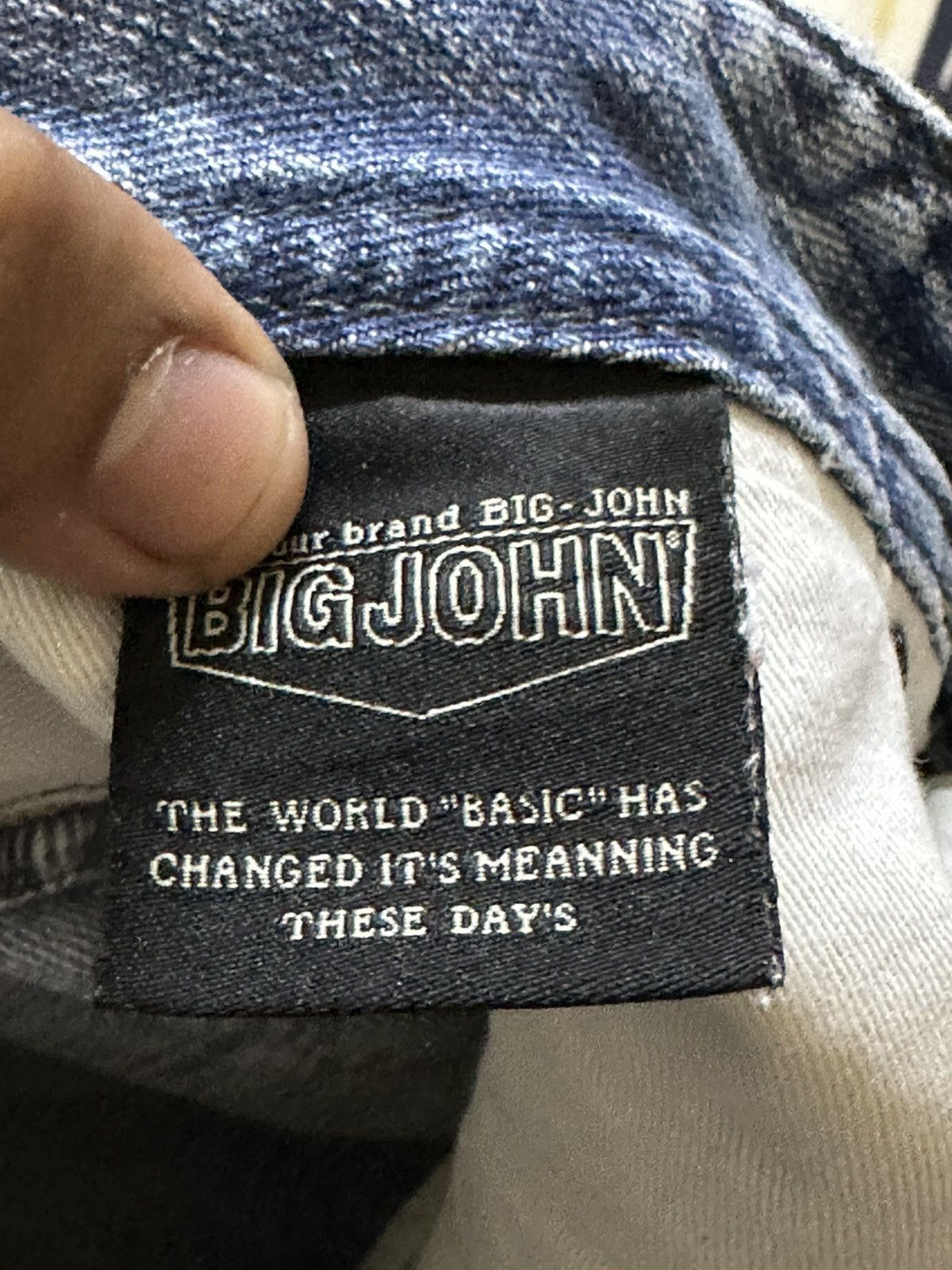 Big John Vintagw Big John Flare Faded Style Jeans Size US 33 - 8 Thumbnail
