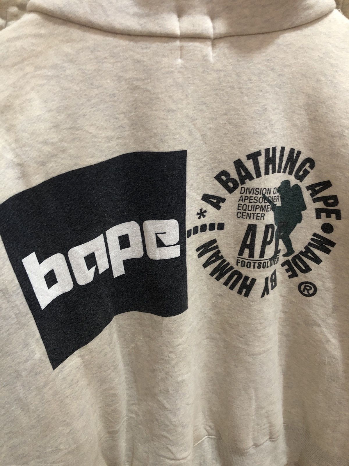 Bape A Bathing Ape 90s Archive Double Face Hoodie Pullover Size US M / EU 48-50 / 2 - 3 Thumbnail