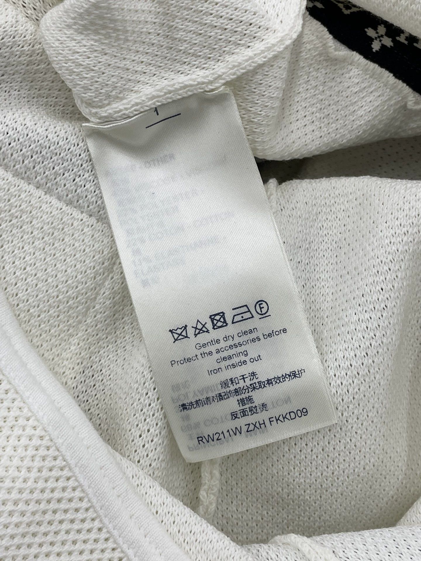 Louis Vuitton LV white playing cards XS dress Size XS / US 0-2 / IT 36-38 - 5 Thumbnail