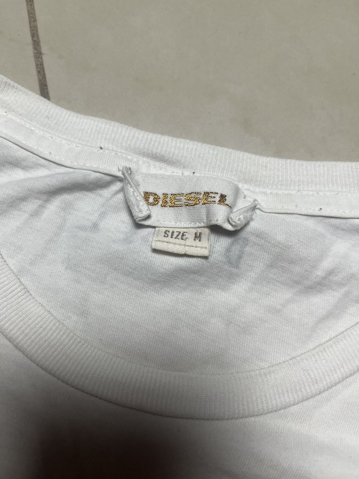 Diesel DIESEL RAVE DIESELREBOOT PRINTED T SHIRT Size US M / EU 48-50 / 2 - 5 Thumbnail