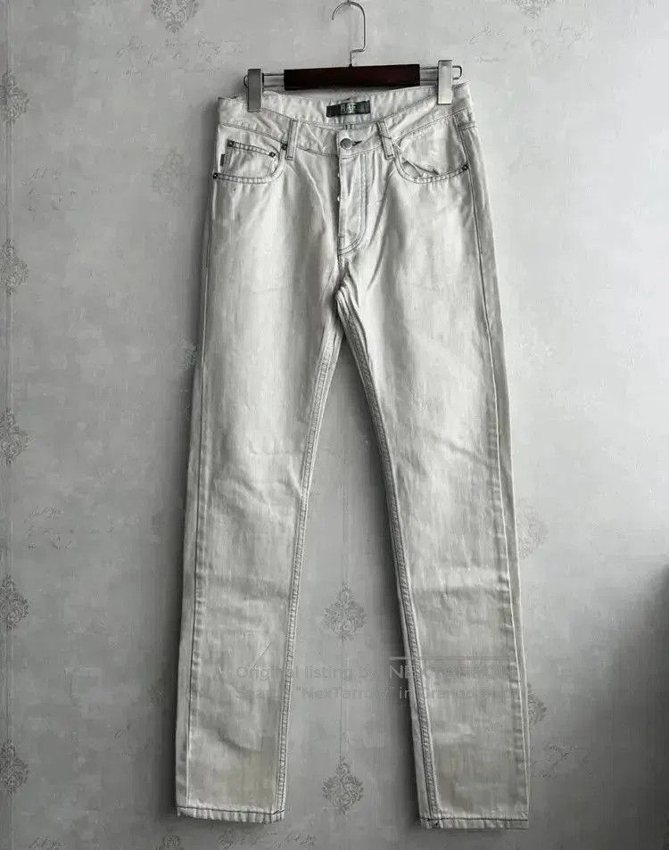 Raf Simons Raf by Raf Simons 07SS Painted Denim. Size US 30 / EU 46 - 1 Thumbnail