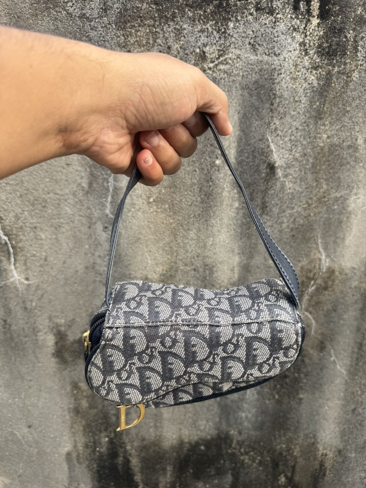 Christian Dior Monsieur 🔥 Christian Dior Diorissimo mini Saddle coin purse Size ONE SIZE - 1 Thumbnail