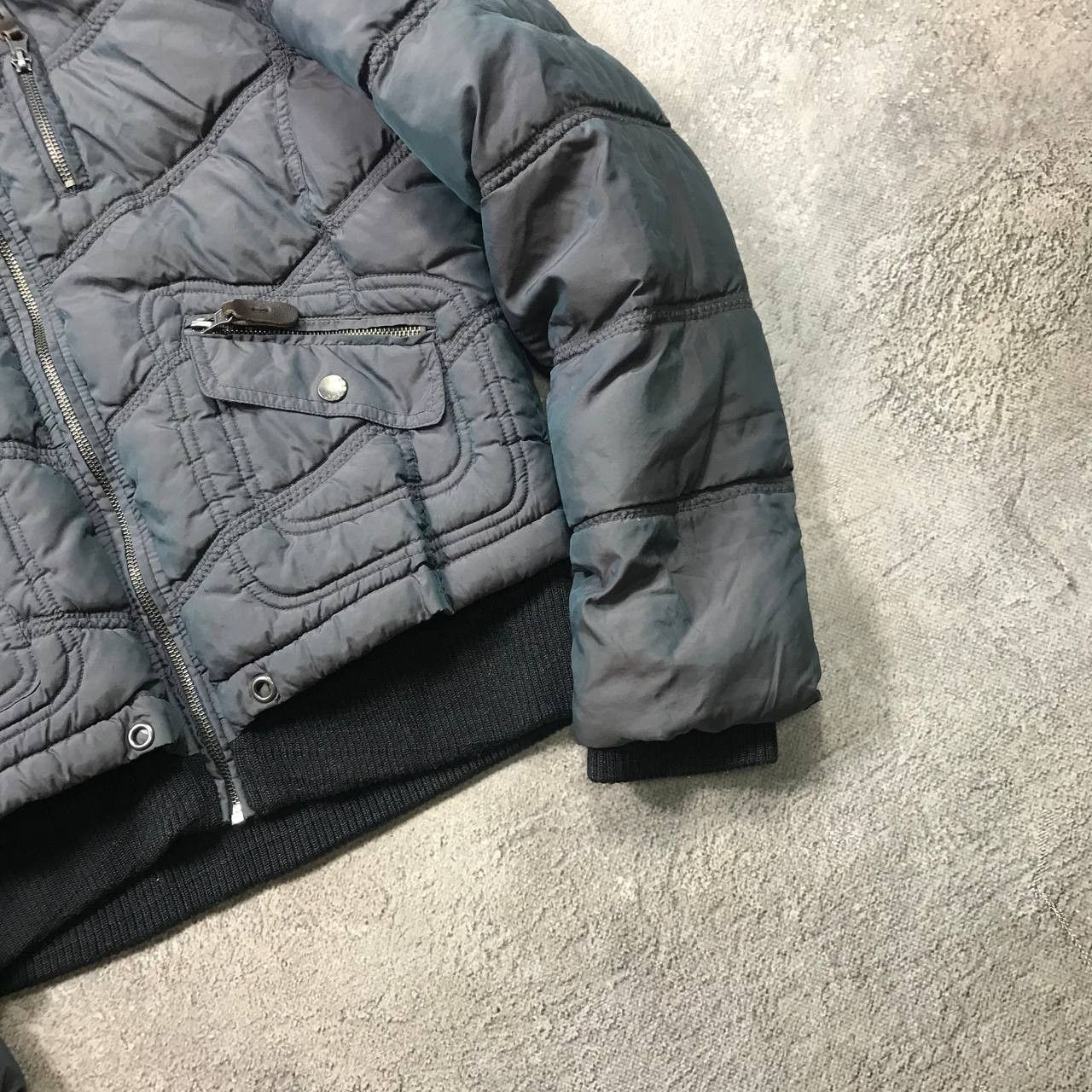 Japanese Brand VINTAGE Y2K BOMBER JACKET JAPAN CASUAL STREETWEAR 90s Size M / US 6-8 / IT 42-44 - 5 Thumbnail
