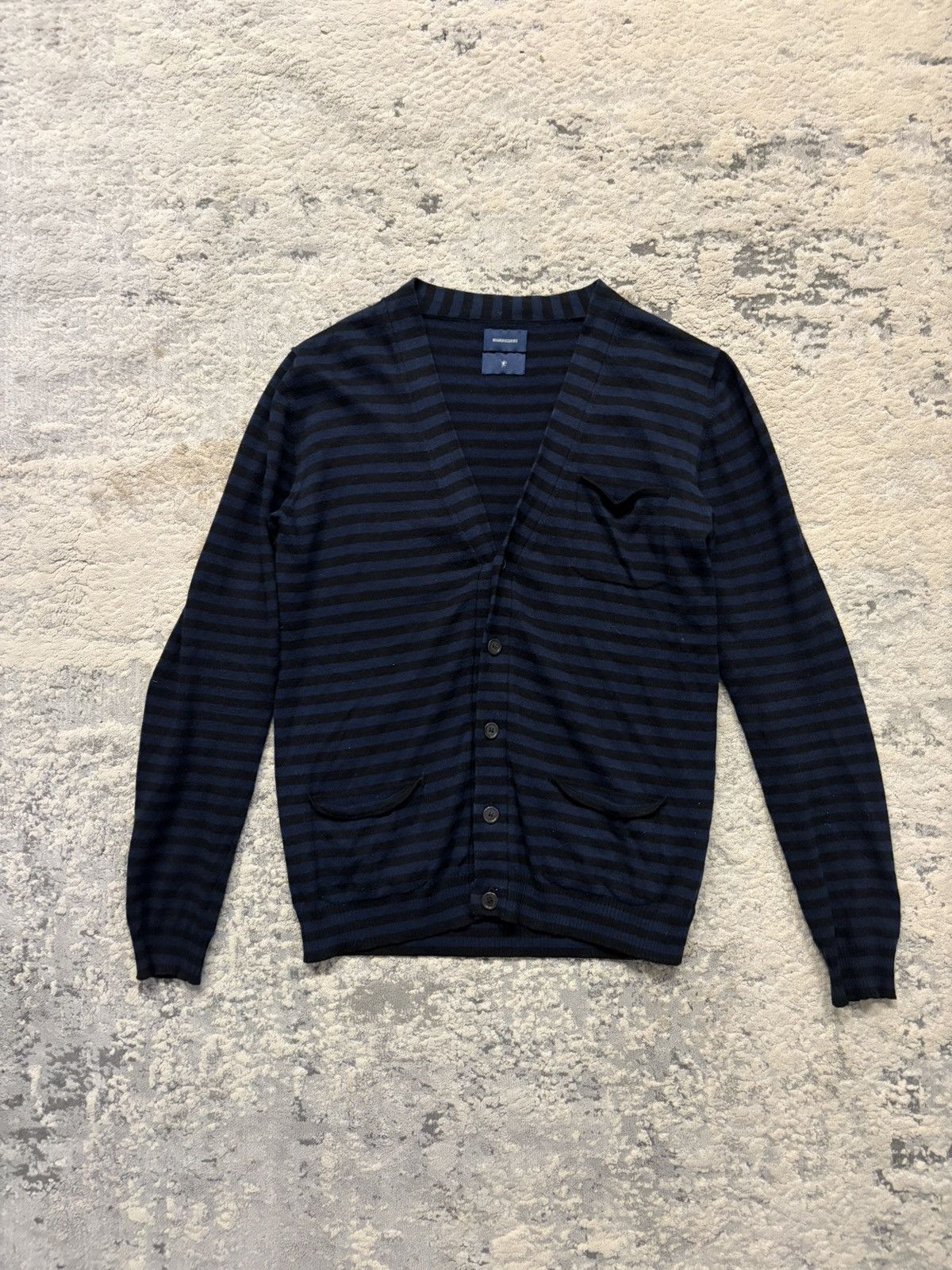 Maison MIHARA YASUHIRO Mihara Yasuhiro - Striped Cardigan Size US XS / EU 42 / 0 - 1 Thumbnail