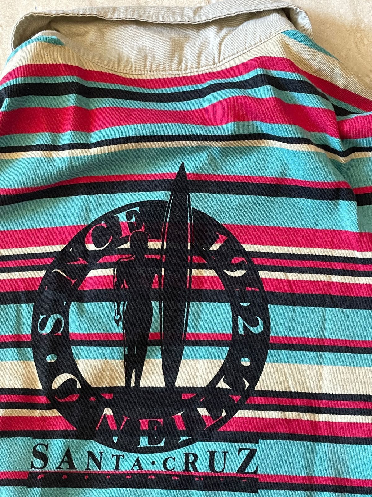O'Neill O’Neill x Santa Cruz Long Sleeve Polo Size US XL / EU 56 / 4 - 4 Thumbnail