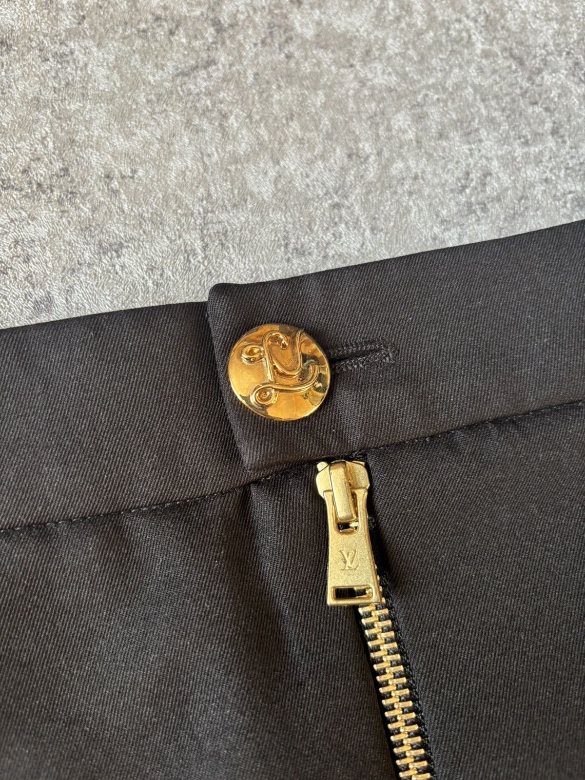 Designer × Louis Vuitton × Vintage VINTAGE LOUIS VUITTON UNIFORMES SKIRT Size 30" / US 8 / IT 44 - 3 Thumbnail