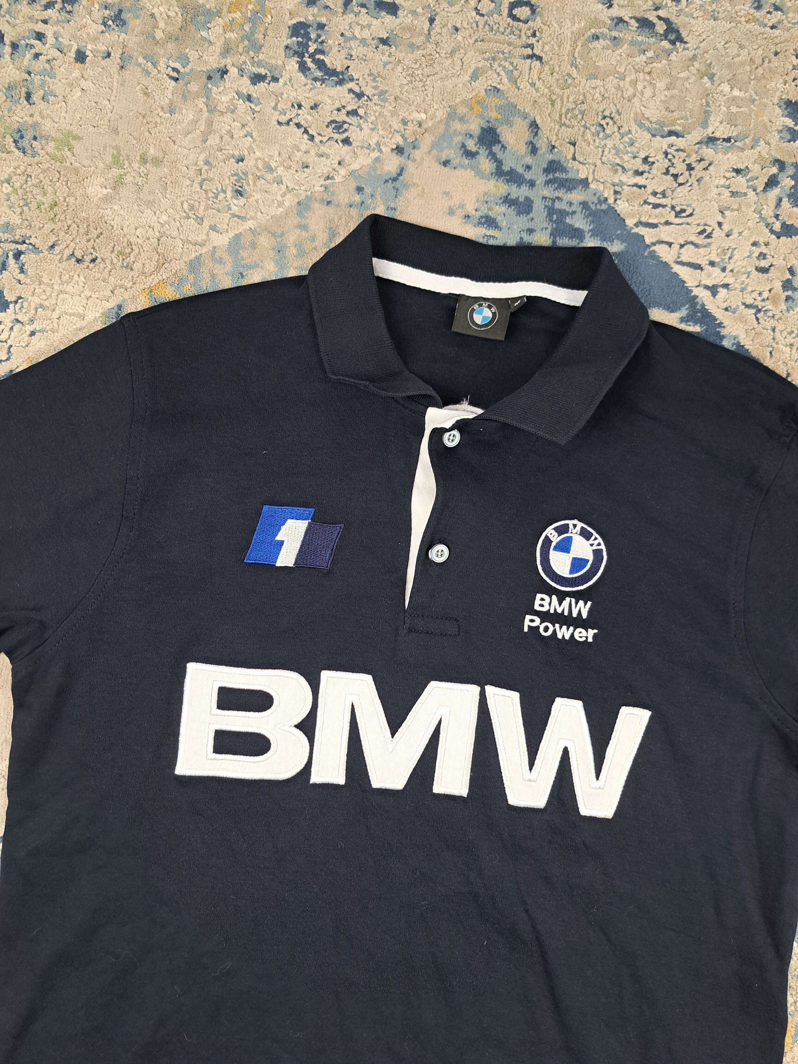 Bmw BMW y2k Big Logo Polo Shirt Drip Swag Chief Keef Racing | Grailed