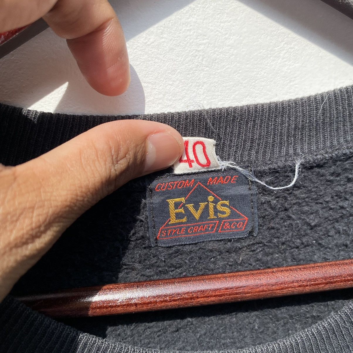 Evisu Rare! 90s EVIS Pocket Sweatshirt Evisu Japanese Denim Brand Size US S / EU 44-46 / 1 - 10 Thumbnail