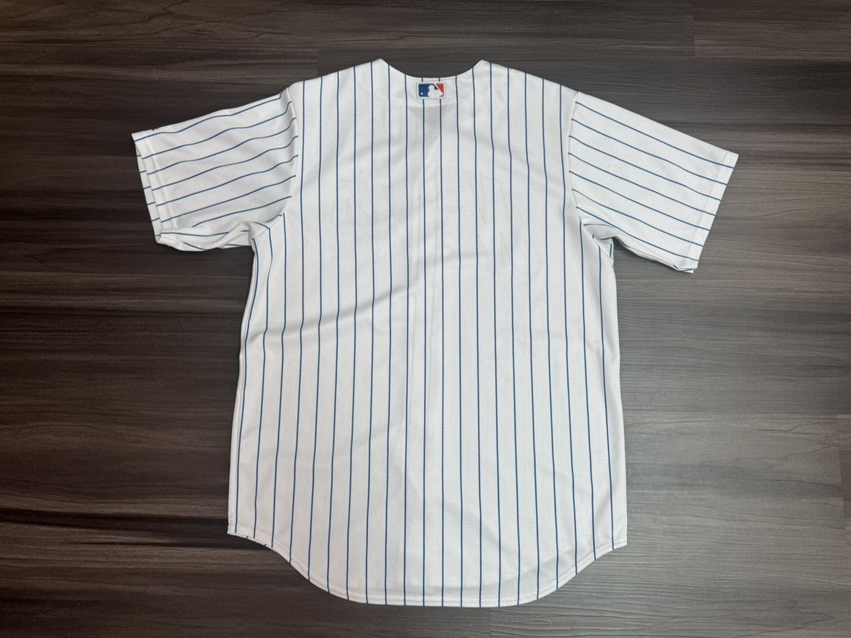 Majestic Majestic New York Mets Cool Base MLB Pinstripe Jersey Size US M / EU 48-50 / 2 - 6 Thumbnail