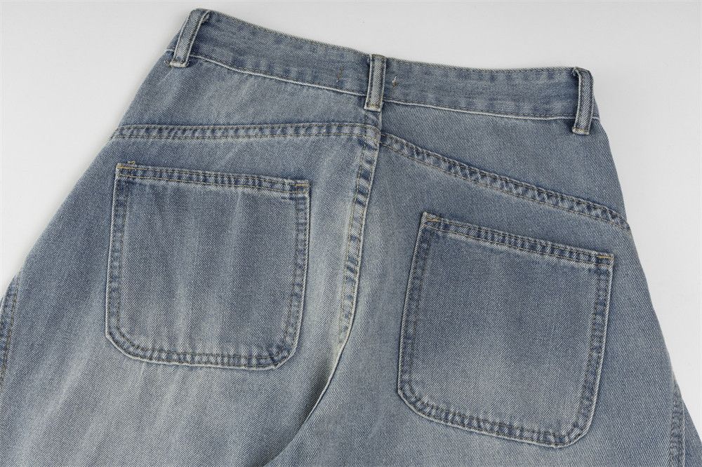 Jean Men's American retro fun star print scimitar jeans y2k Size US 32 / EU 48 - 5 Thumbnail