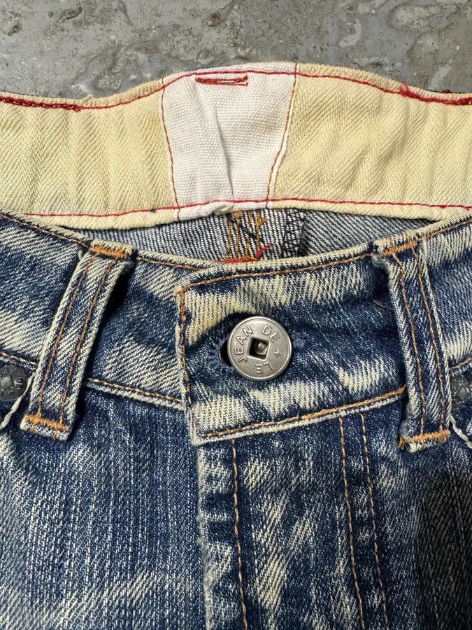 2000s Marithe + Francois Girbaud Blue Faded Jeans