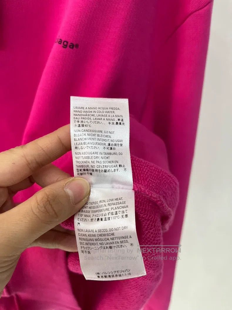 Balenciaga Balenciaga Chest logo lettering hoodie Size US XS / EU 42 / 0 - 8 Thumbnail