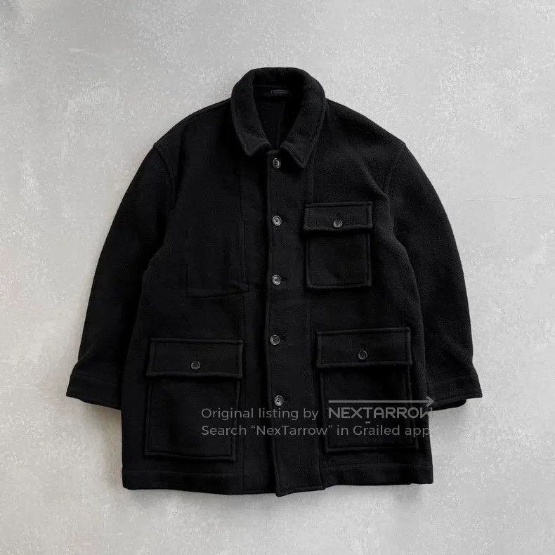Comme des Garcons Comme des Garcons Large pocket wool coat Size US M / EU 48-50 / 2 - 1 Thumbnail