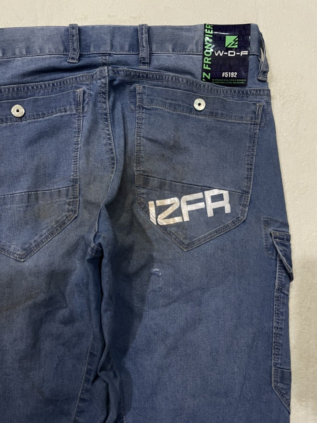 Vintage Vintage Japanese Brand Riped Mudwash Denim Size US 32 / EU 48 - 13 Thumbnail