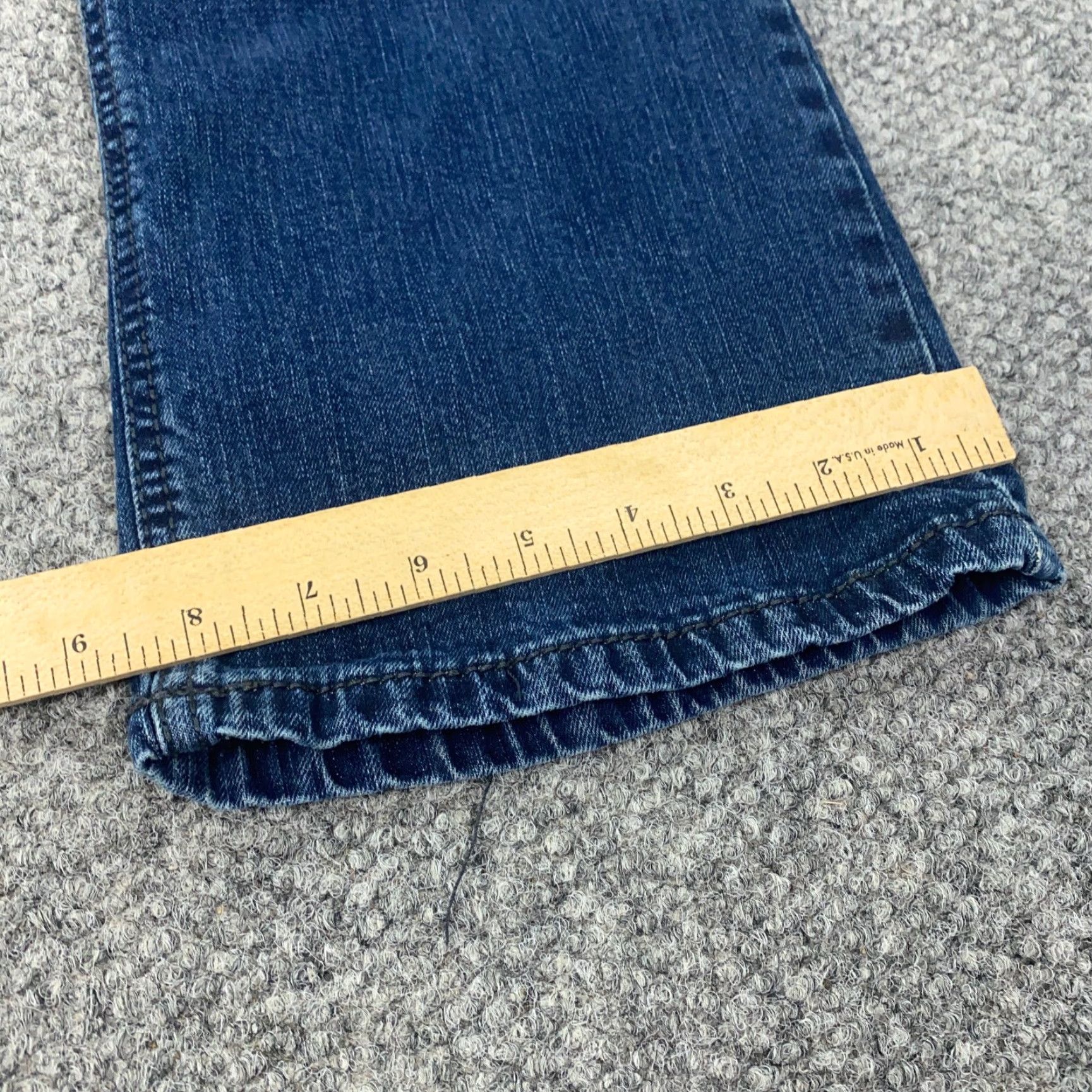 Vintage AXEL Jeans Jeans Relaxed Straight Adult 38x32 Blue Stretch Denim 5-Pocket Mens 38 Regular Blue 90s Preppy Theme Size US 38 / EU 54 - 7 Thumbnail