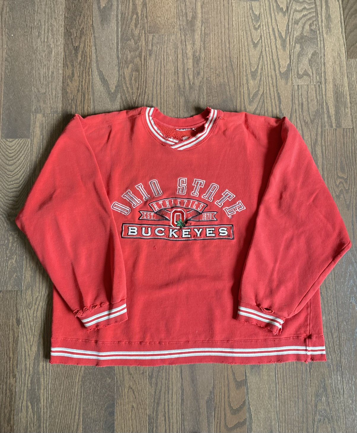 Pro Player Vintage 90’s Pro Player Ohio State Crewneck Size US L / EU 52-54 / 3 - 1 Thumbnail