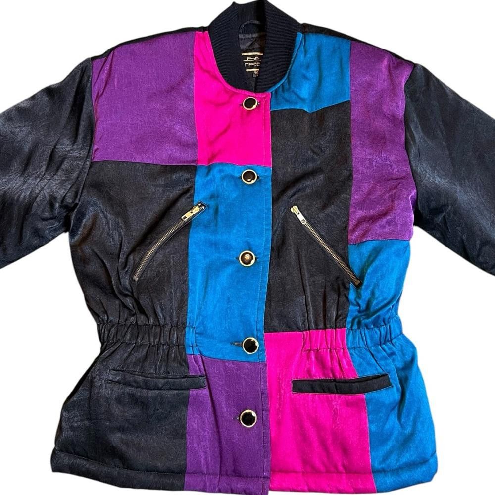 Designer Vintage Mulberry Street Womens Sz M MOD Funky 80s 90s Apres SKi Jacket Coat Size M / US 6-8 / IT 42-44 - 5 Thumbnail