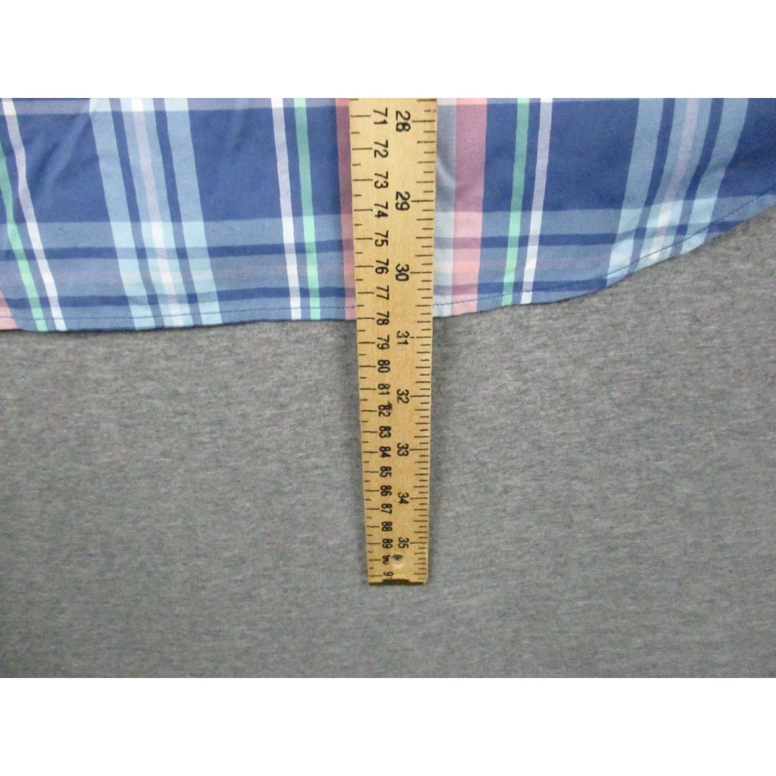 Southern Tide Southern Tide Performance Shirt Medium Mens Blue Salmon Plaid Long Sleeve Button-Up Shirt Size US M / EU 48-50 / 2 - 7 Thumbnail
