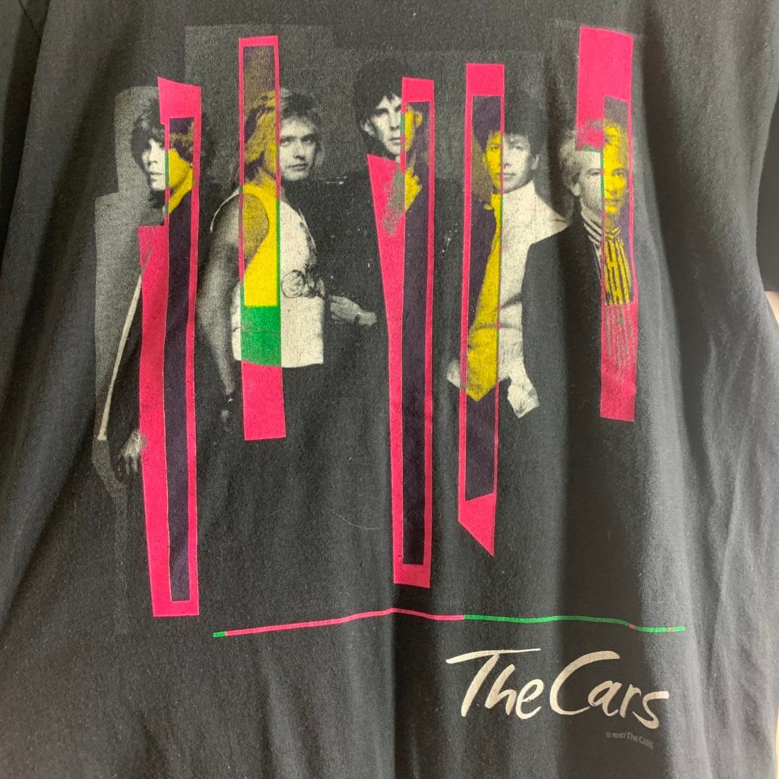 Vintage vintage 1987 THE CARS DOOR TO DOOR double sided tee shirt L Size US L / EU 52-54 / 3 - 1 Thumbnail