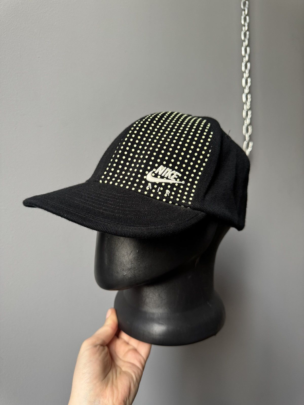 Nike Vintage Y2k Nike Hats Rap USA Beanie Cap Streetwear Size ONE SIZE - 1 Thumbnail