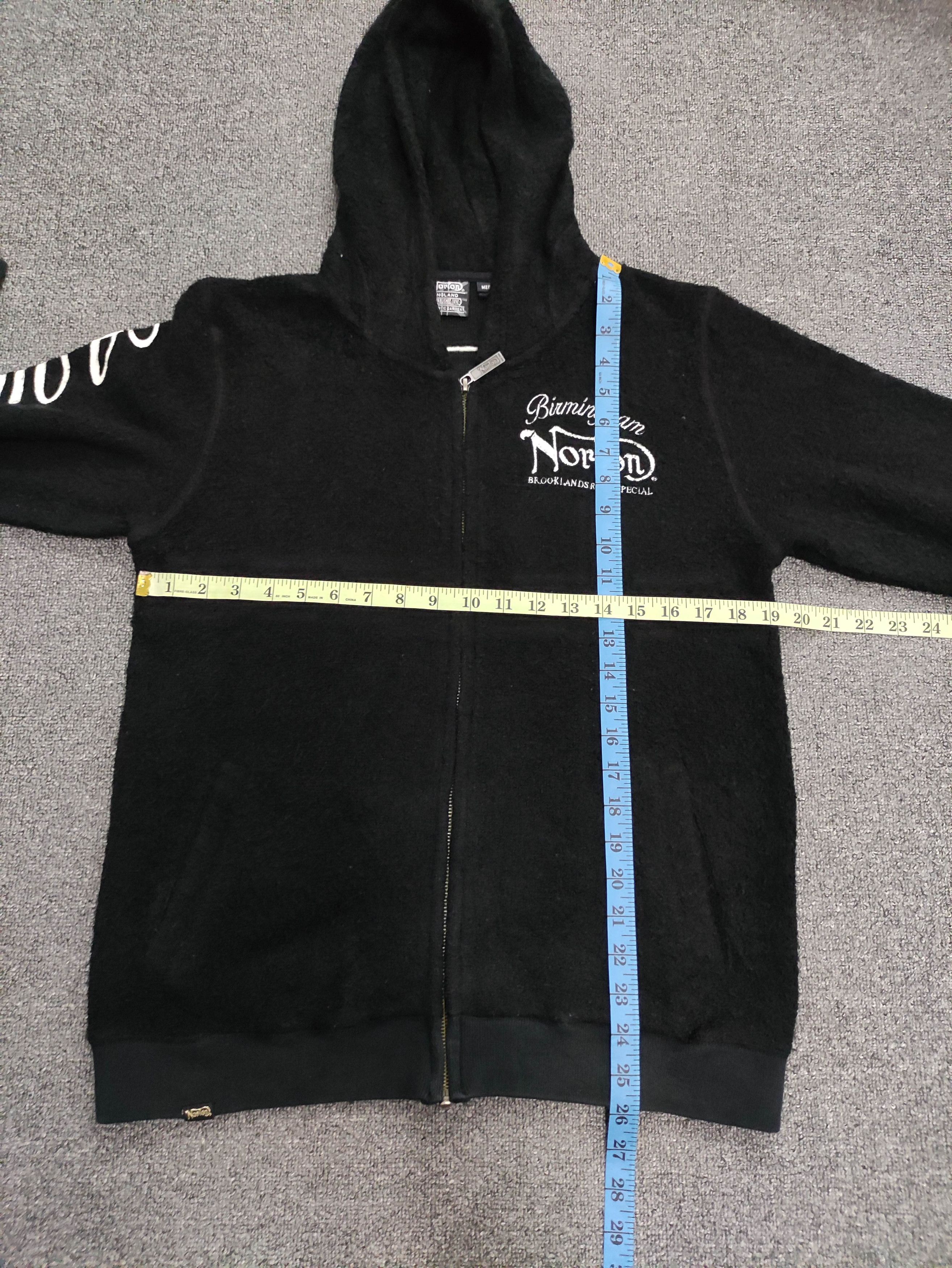 Norton Vintage Norton Motorcycle Sweater Zipper Hoodie Size US M / EU 48-50 / 2 - 12 Thumbnail
