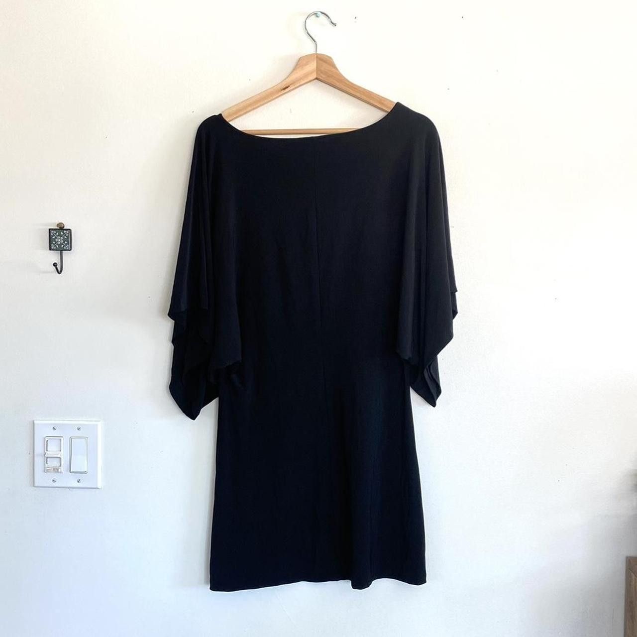 Norma Kamali NORMA KAMALI BLACK MINI DRESS WOMENS SIZE LARGE Size L / US 10 / IT 46 - 6 Thumbnail