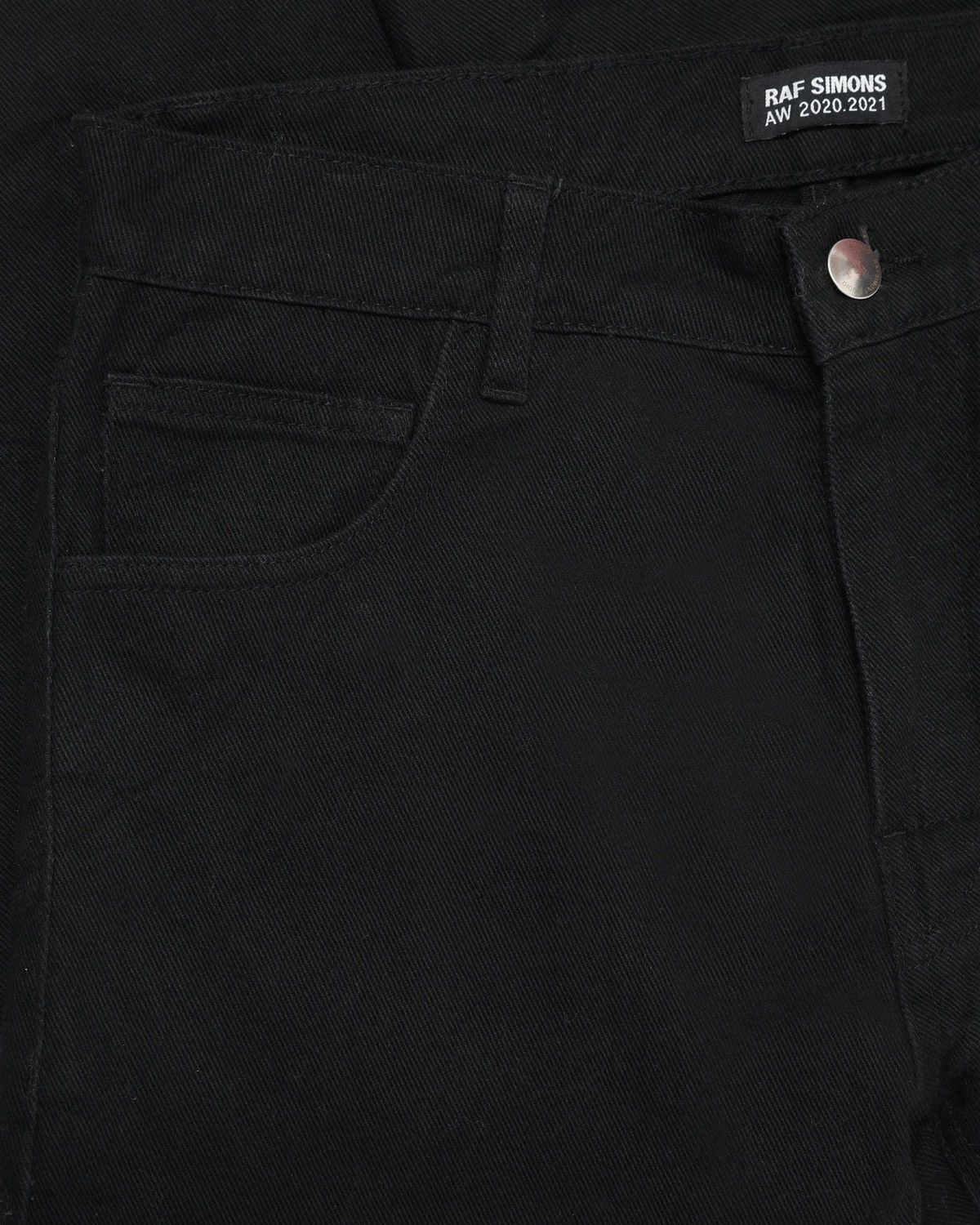 Raf Simons AW20/21 slim pants with knee zippers. Size US 30 / EU 46 - 2 Thumbnail