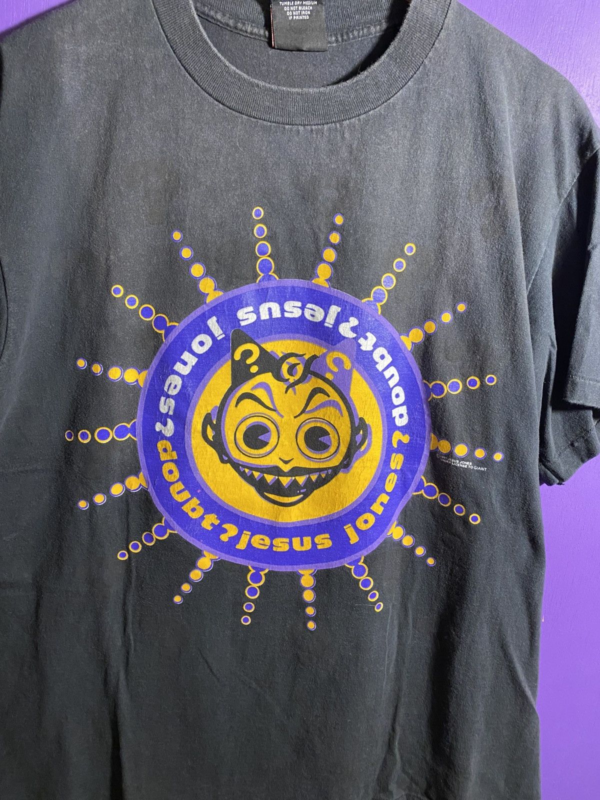 Band Tees Vintage 1991 Jesus jones doubt tour tee Size US XL / EU 56 / 4 - 3 Thumbnail