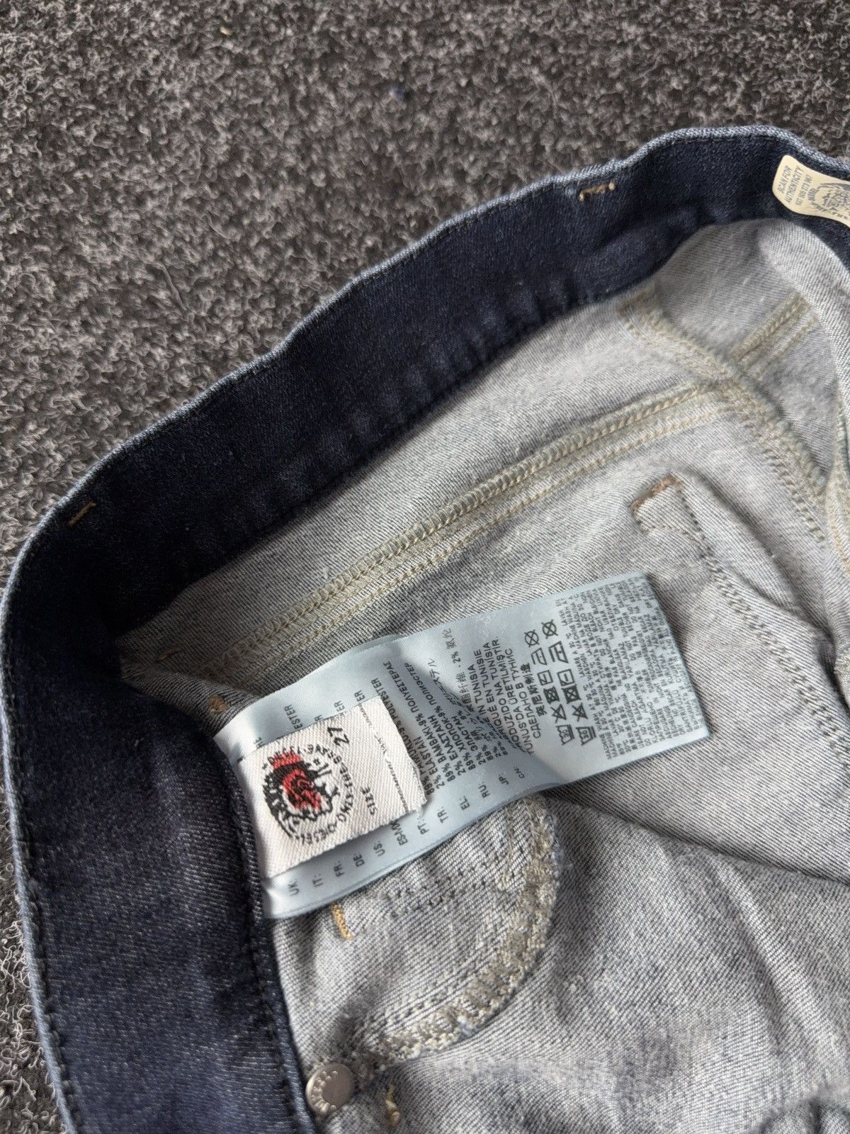 Diesel 00s Luxury Retro Diesel Livier-S Skinny denim pants jeans Size 27" / US 4 / IT 40 - 8 Thumbnail