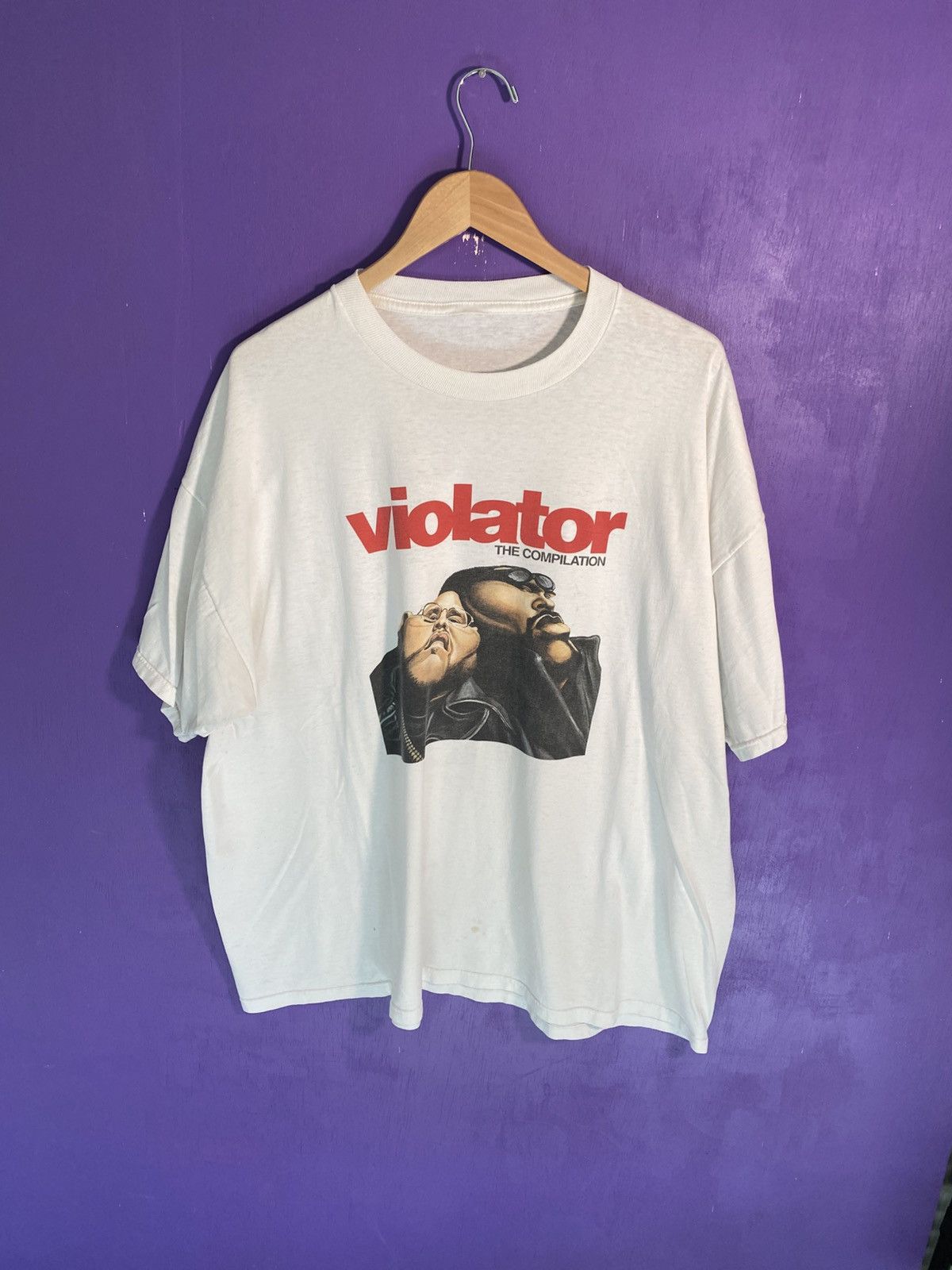 Rap Tees Vintage 90s Fat Joe/Big Pun violator rap tee Size US XXL / EU 58 / 5 - 1 Thumbnail