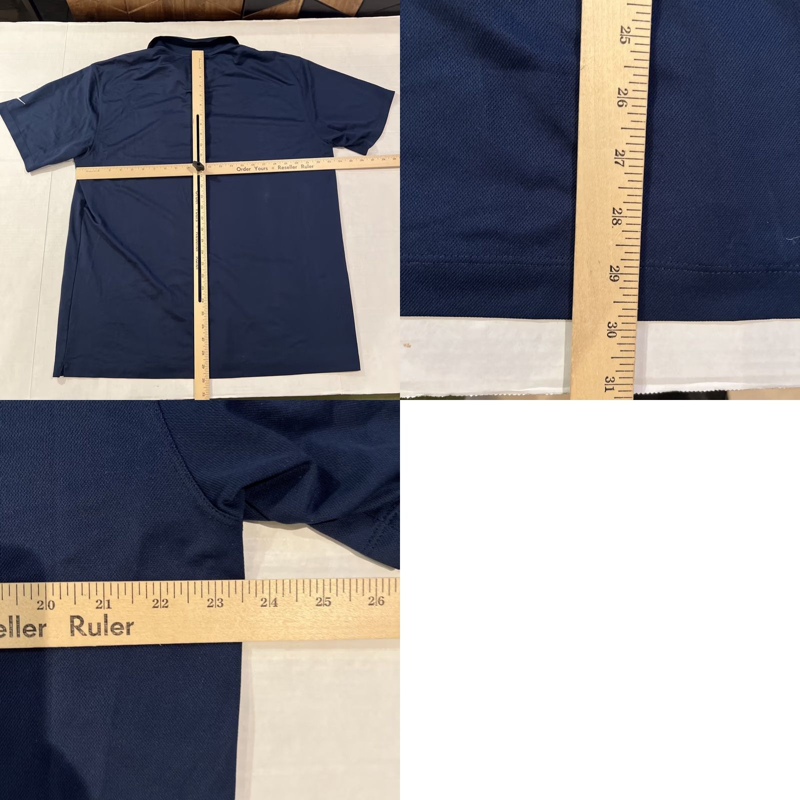 Nike Gulfstream Jets Nike Dri-Fit Polo Shirt Mens XL Dark Blue Official Vintage Nike Golf Polo Shirt Blue Size US XL / EU 56 / 4 - 8 Thumbnail