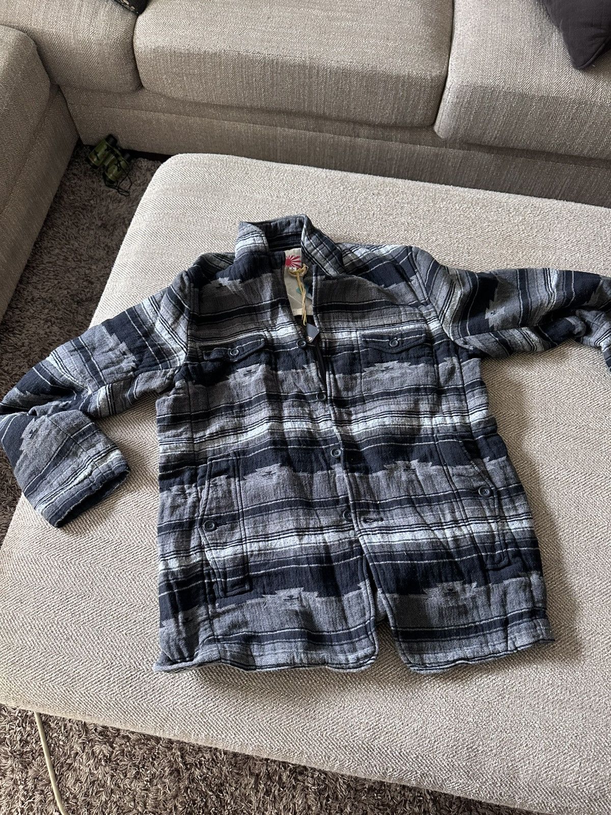 Prps PRPS Noir Quilted Jacket – Made in Japan -L- New With Tags Size US L / EU 52-54 / 3 - 1 Thumbnail