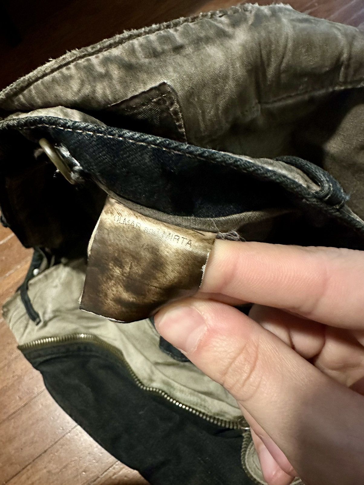 Rick Owens (SOLD) FW07 ‘Exploder’ Double Layer Aircuts Size US 31 - 8 Thumbnail