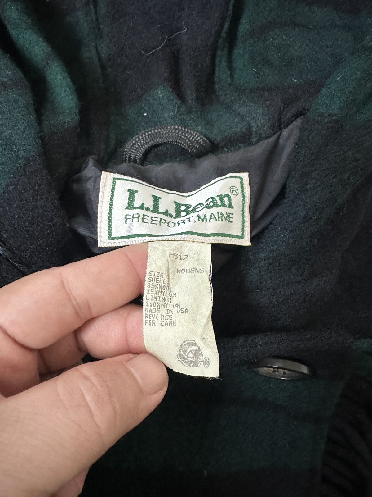 L.L. Bean VINTAGE L.L. BEAN MADE IN USA CHECKERED DOWN JACKET Size L / US 10 / IT 46 - 5 Thumbnail