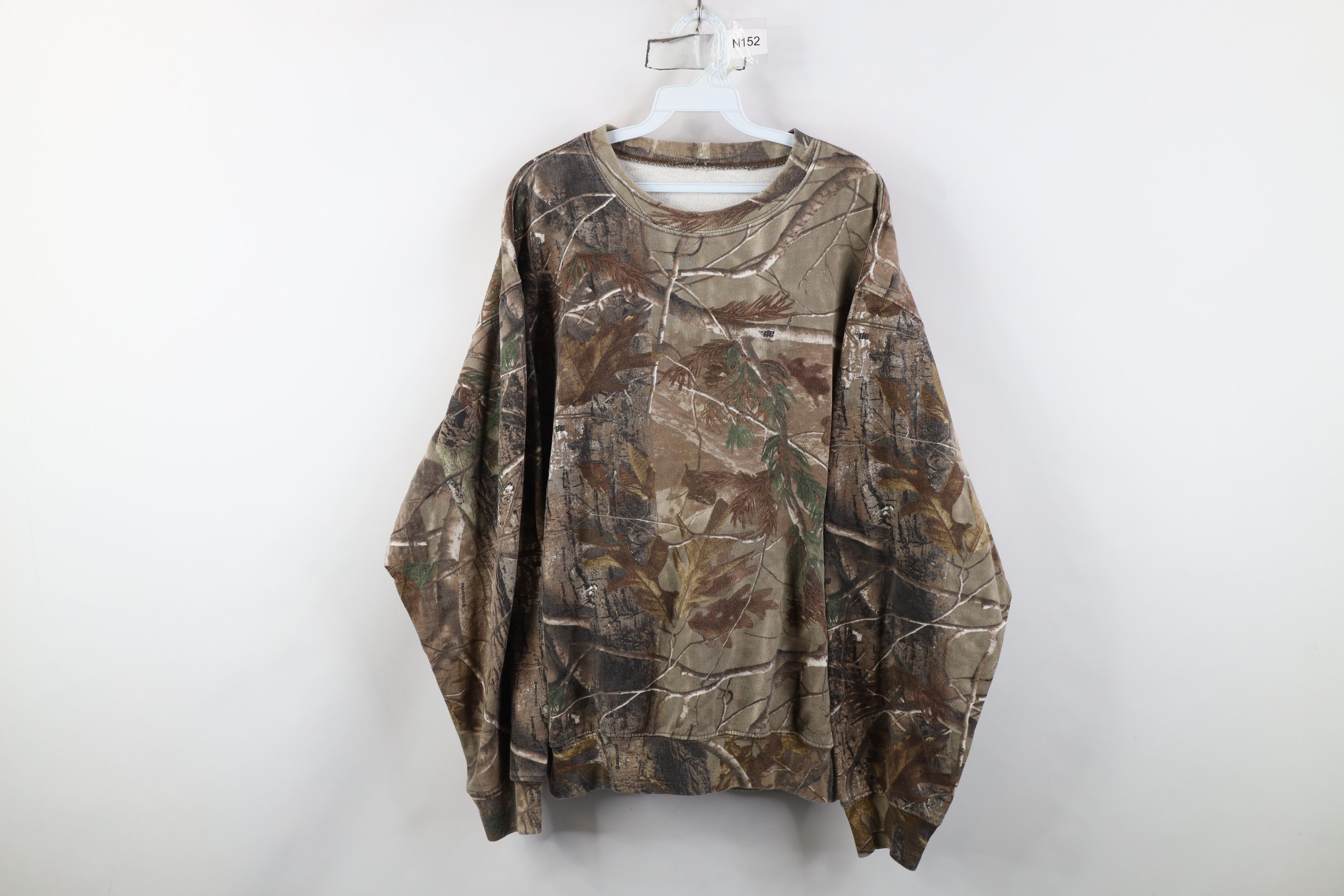 Vintage Vintage 90s Y2K Streetwear Camouflage Crewneck Sweatshirt Size US XXL / EU 58 / 5 - 1 Thumbnail