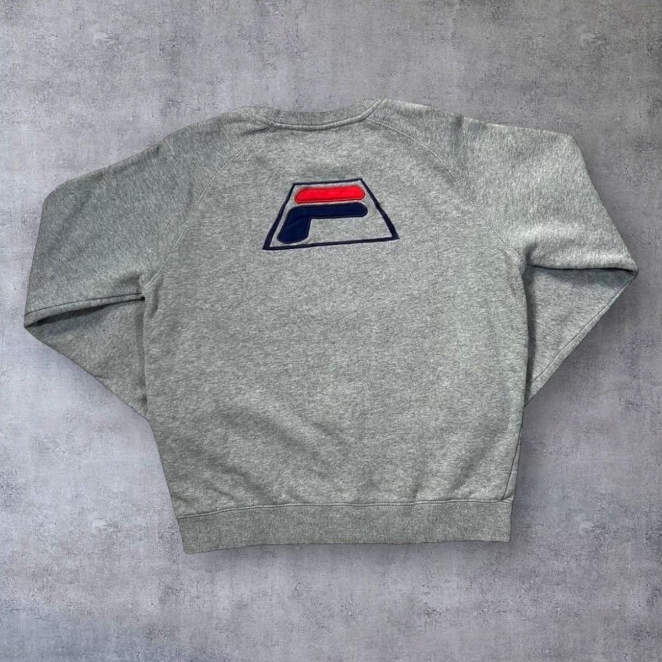 Fila FILA Grey Line Embroidered Logo Spellout Crewneck Sweatshirt Small Mens Crewneck Sweatshirt Grey embroidered logo spellout FILA Sweatshirt Small Mens Size US S / EU 44-46 / 1 - 2 Thumbnail