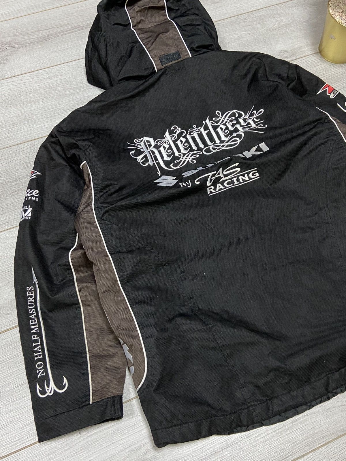 Other Suzuki relentless vintage jacket hooded windbreaker zip Size US XL / EU 56 / 4 - 13 Thumbnail