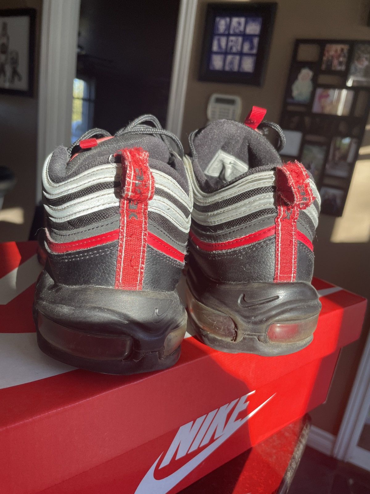 Nike Air max 97 ‘Reflective Bred’ Size US 12 / EU 45 - 3 Thumbnail
