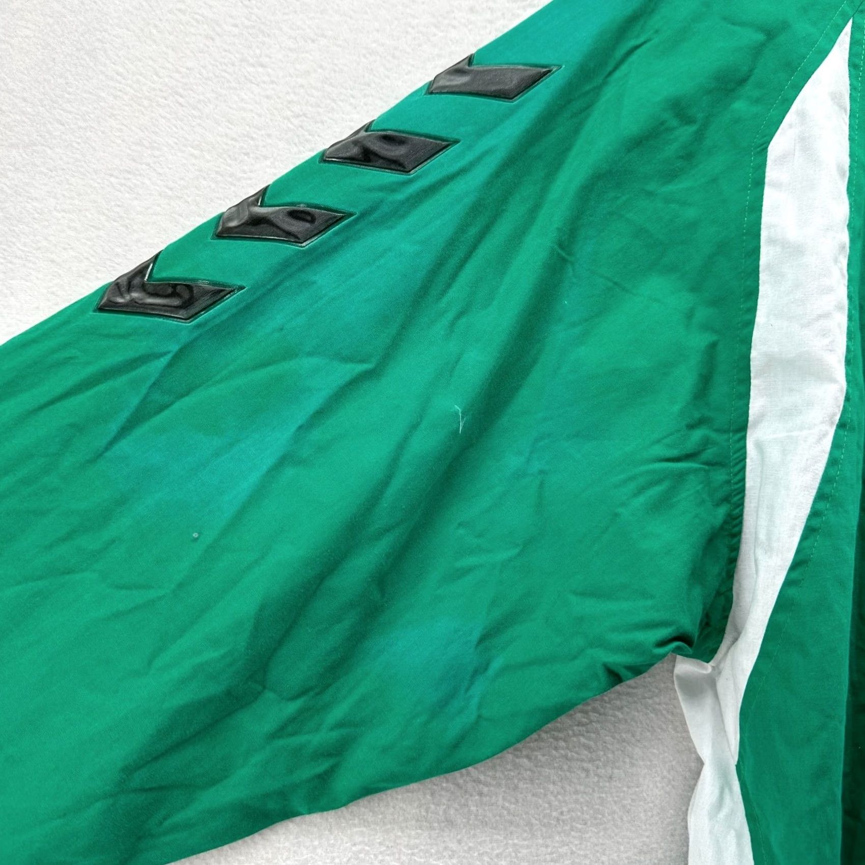 Hummel Hummel Track Jacket Green Men's XL Long Sleeve Full Zip Pockets XL Green Track Jacket Soccer Winter Pockets Mens XL Size US XL / EU 56 / 4 - 7 Thumbnail