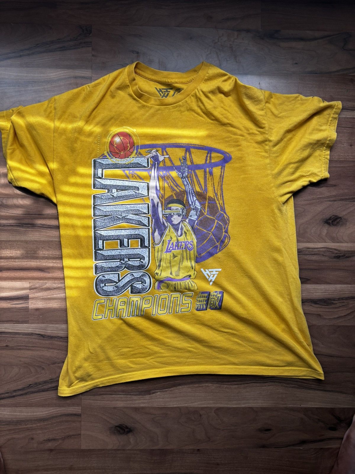 Other Laker Champion Japanese Style Streetwear Shirt Size US L / EU 52-54 / 3 - 1 Thumbnail