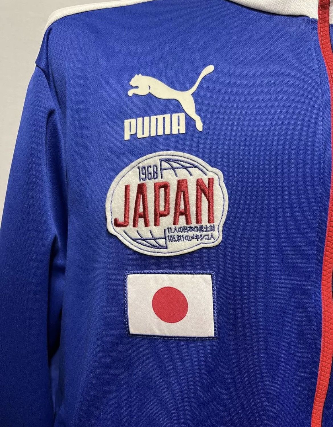Puma × Vintage Japan National Team T7 Jacket Puma Blue Size L Size US L / EU 52-54 / 3 - 3 Thumbnail