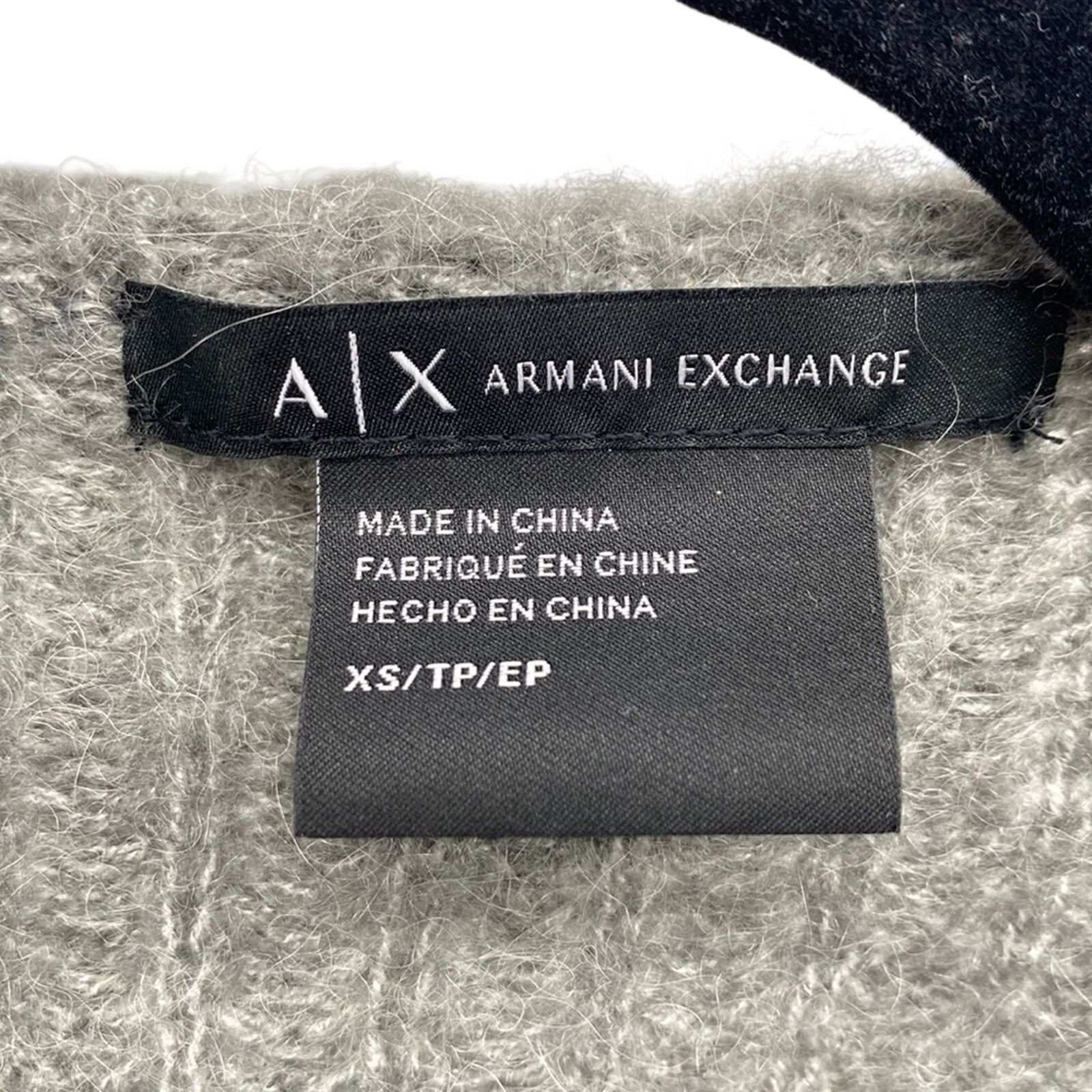 Armani Exchange Armani Exchange wool blend waterfall open cardigan size XS Size XS / US 0-2 / IT 36-38 - 2 Thumbnail