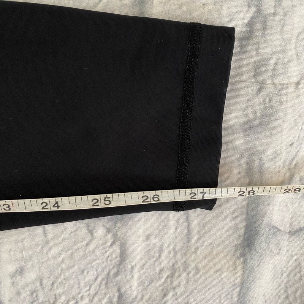 Other Fabletics Demi Lovato & 90 degrees women XS pull on fitted leggings black purple Size 26" / US 2 / IT 38 - 13 Thumbnail