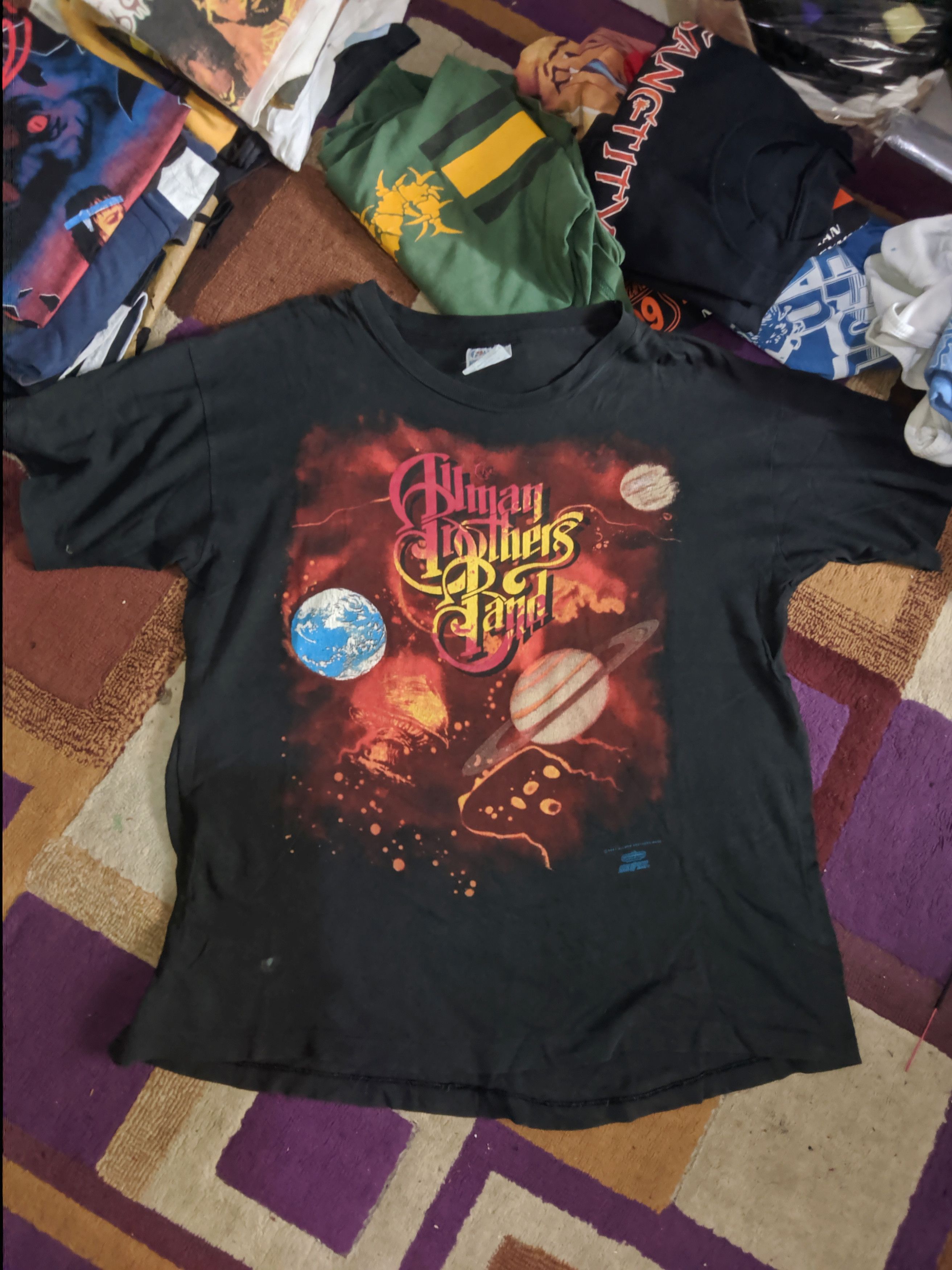 Band Tees The Allman Brothers band ,Frank Zappa Grateful Dead Size US L / EU 52-54 / 3 - 1 Thumbnail
