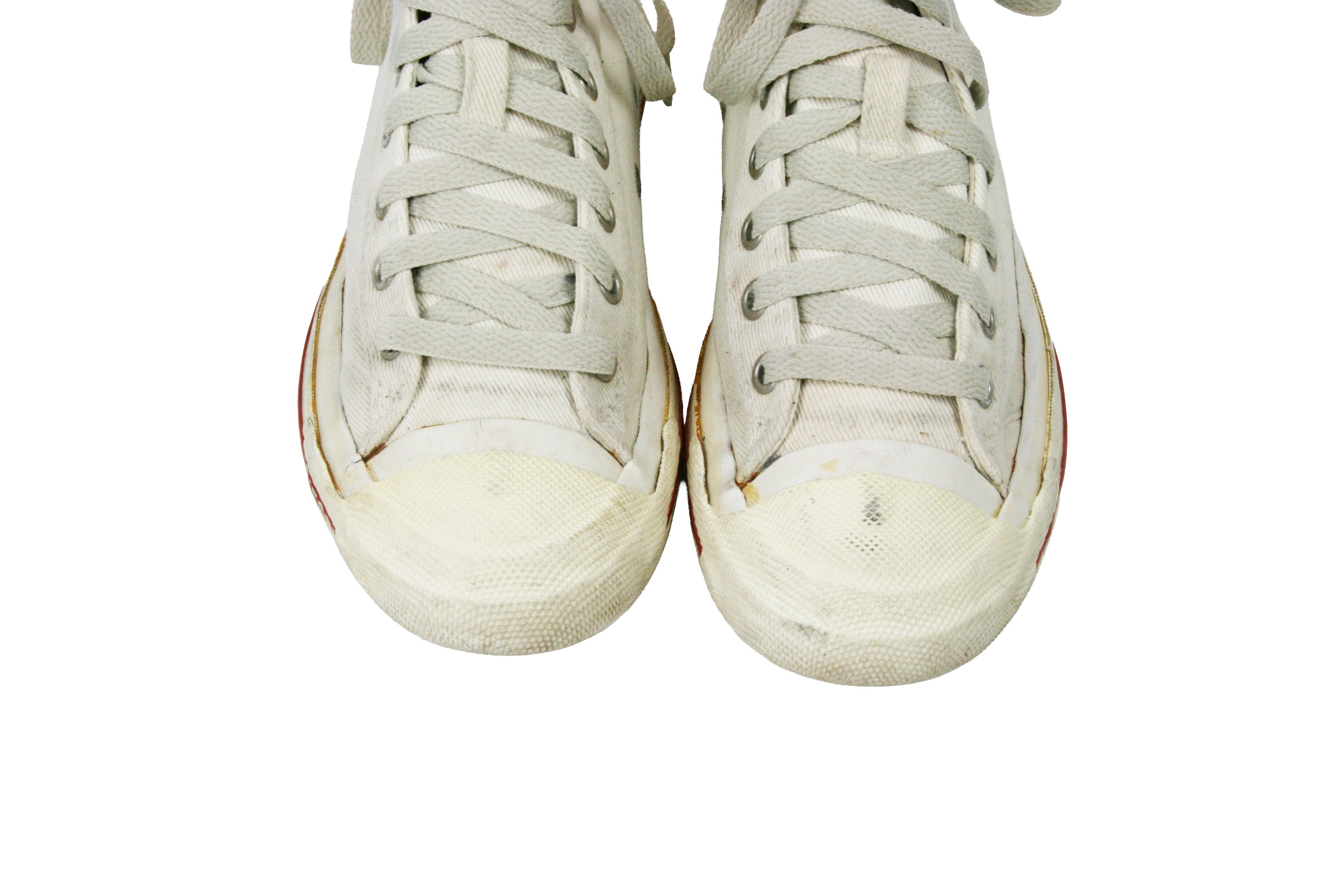 Diesel 00S Grunge Distressed Exposure Sneakers Vintage Size US 6 / IT 36 - 5 Thumbnail