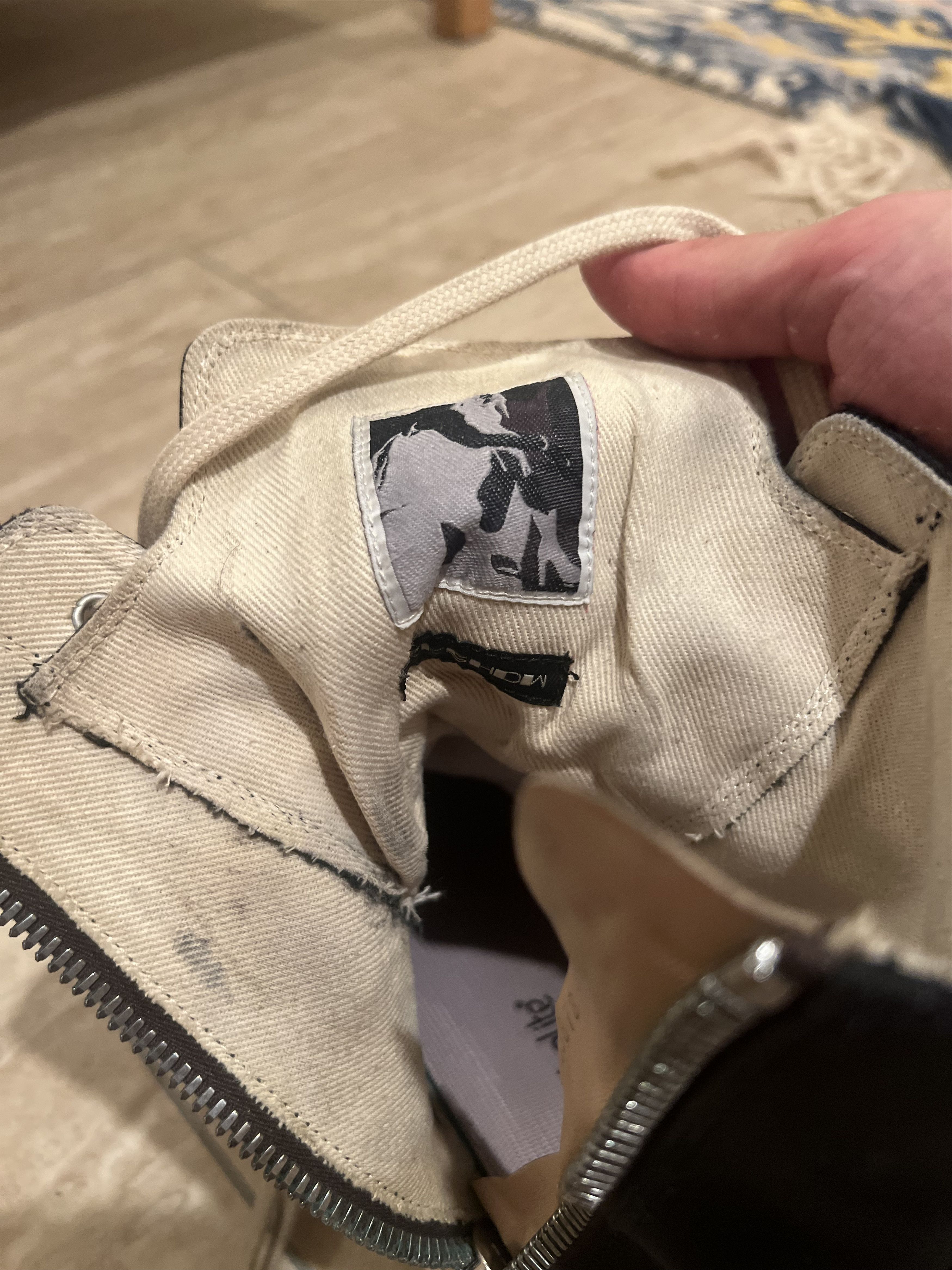 Rick Owens Drkshdw rick owens ramones abstract shoes Size US 11 / EU 44 - 11 Thumbnail